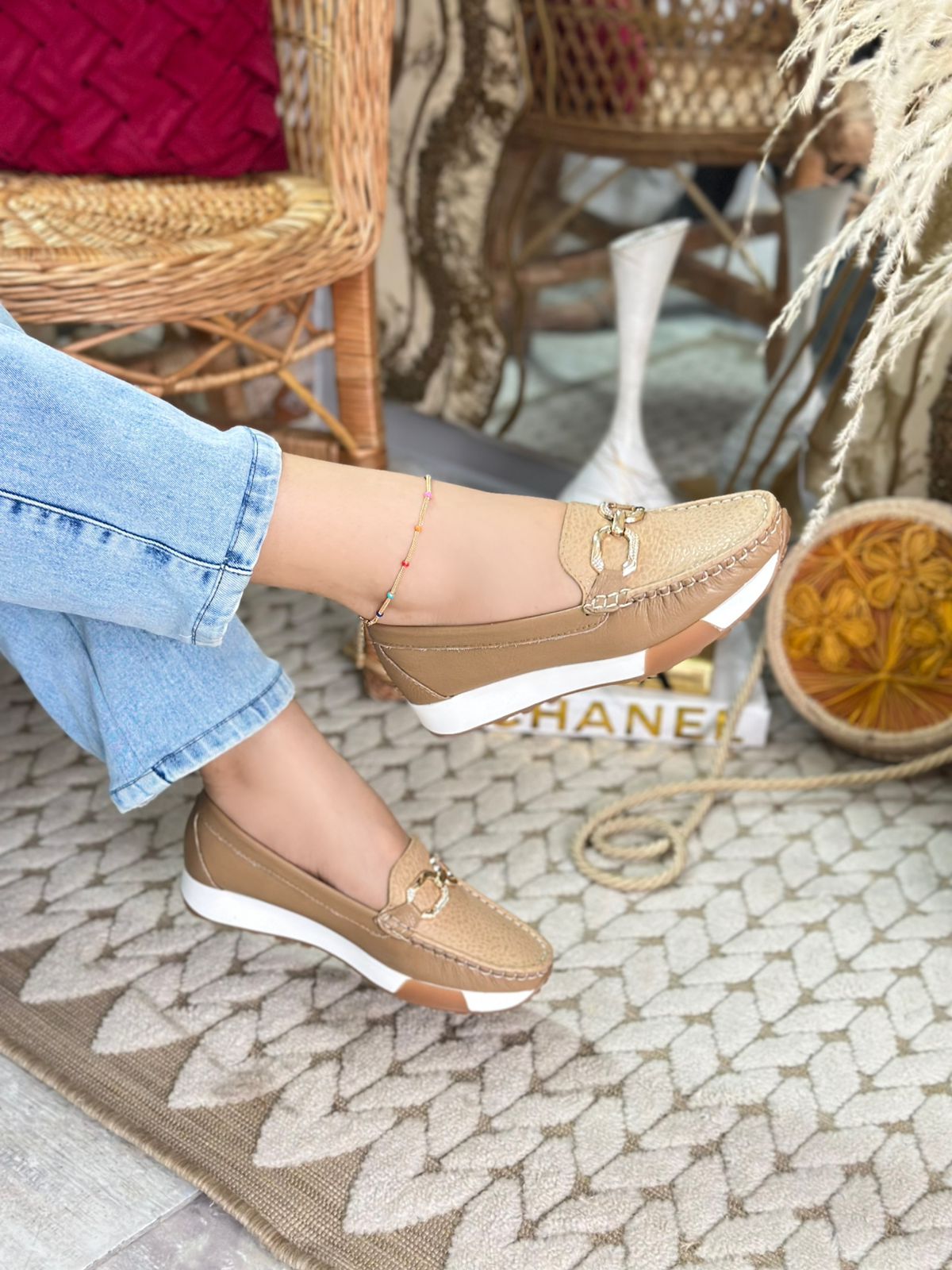 MOCASIN CUERO LUXURY.