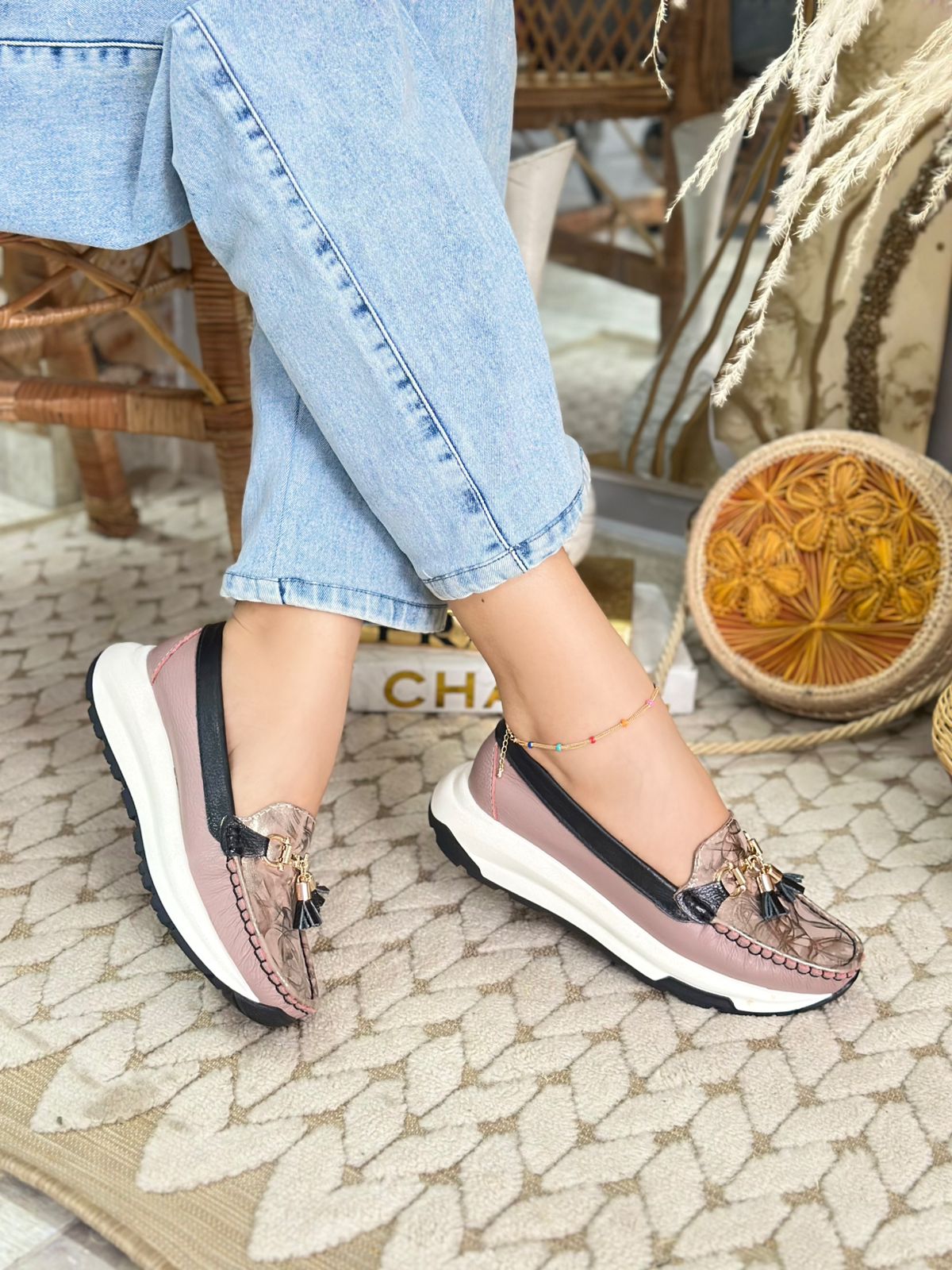 MOCASIN CUERO LUXURY.