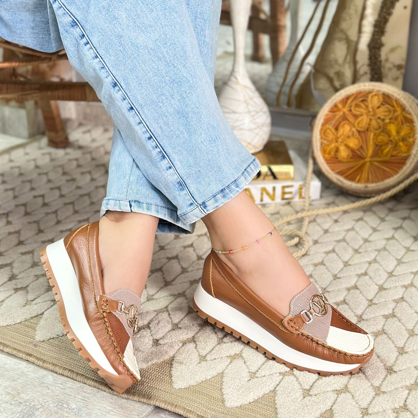 MOCASIN CUERO LUXURY.