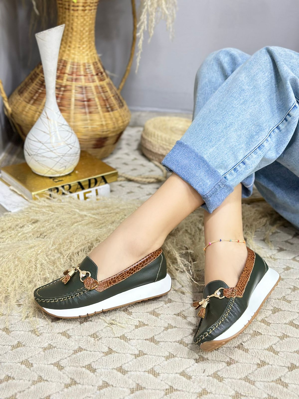 MOCASIN CUERO LUXURY.